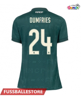 Günstige Real Madrid Denzel Dumfries #24 Auswärtstrikot Damen 2026-27 Kurzarm